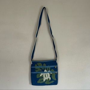 Hawaiian quilt messenger bag